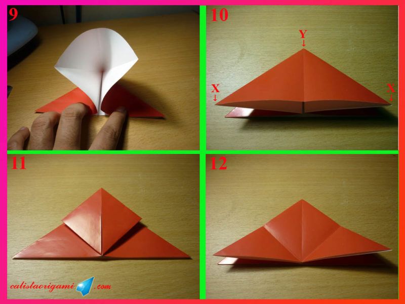 Cara Membuat Kupu kupu dari Kertas  Lipat  Yang  Mudah  Meski 